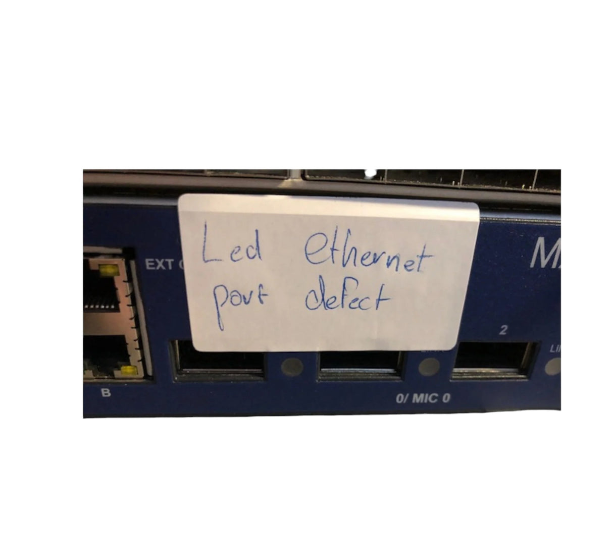 Juniper CHAS-MX80-S-C used ( damaged )