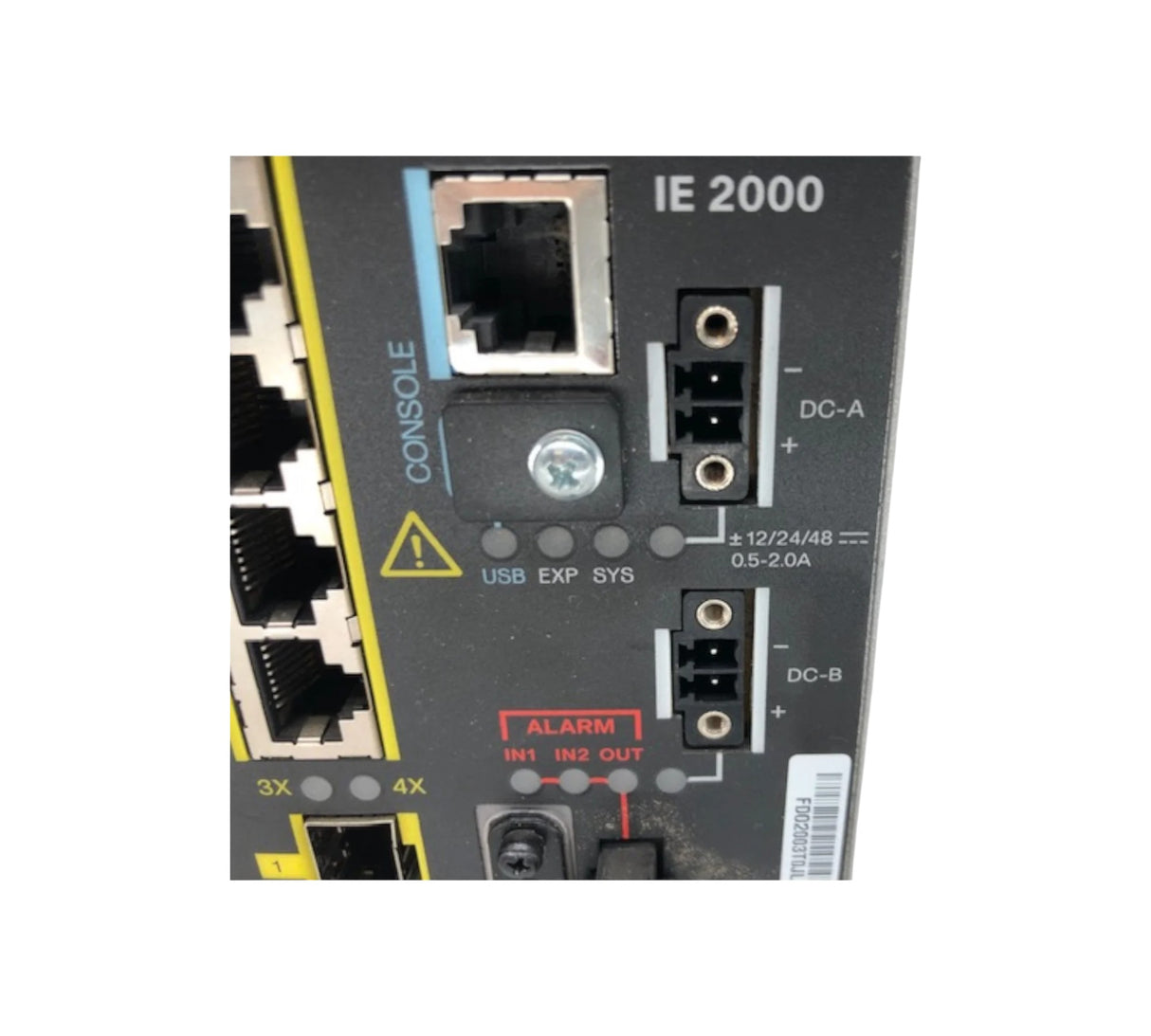 Cisco IE-2000-4TS-G-L used ( damaged )