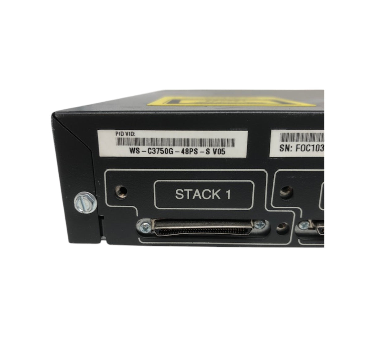 Cisco WS-C3750G-48PS-S used ( damaged )