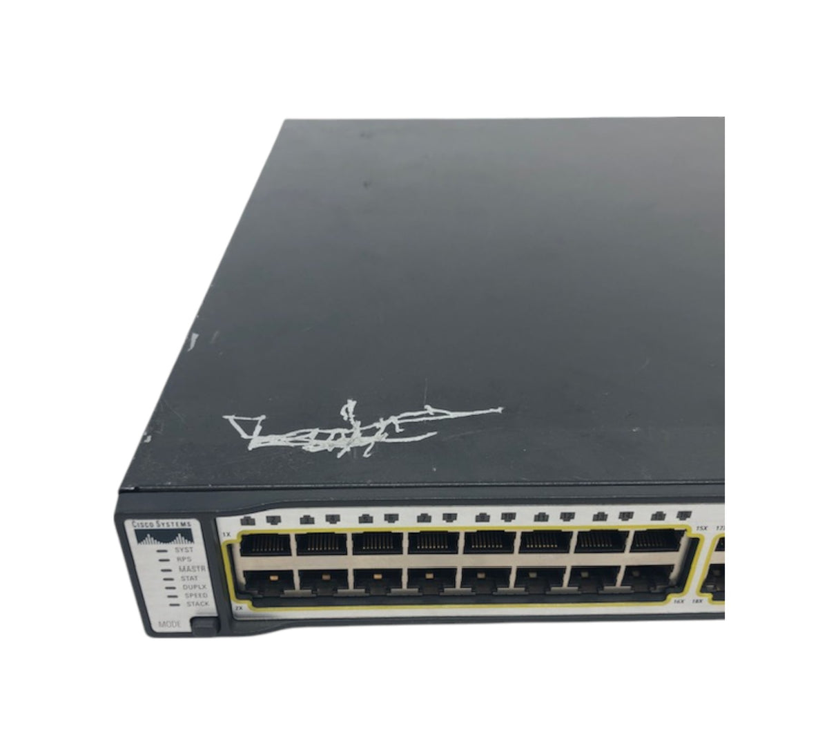 Cisco WS-C3750G-48TS-S used ( damaged )