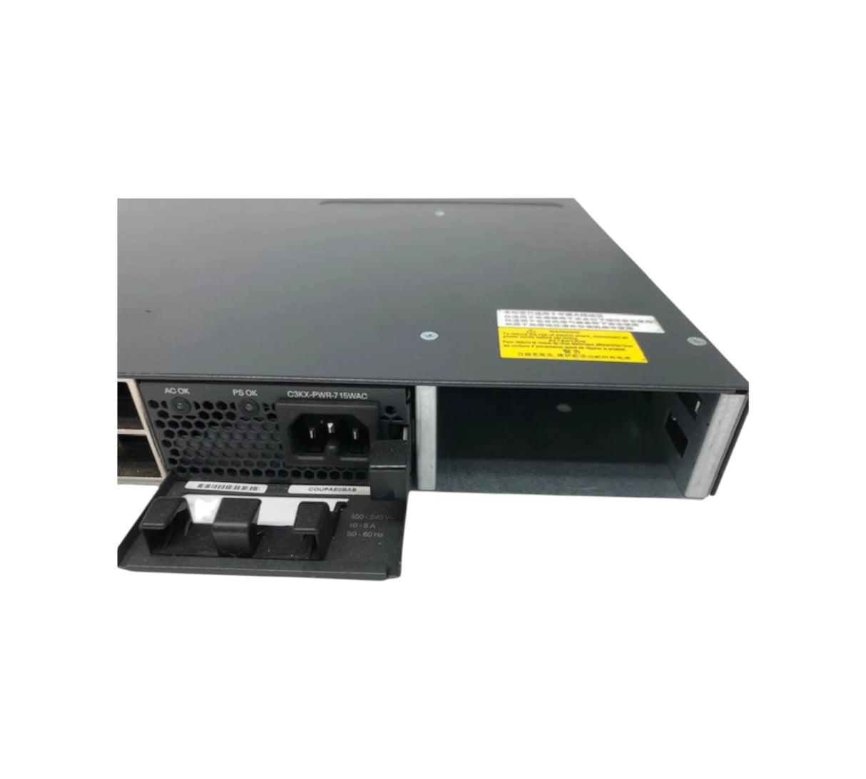 Cisco WS-C3750X-24P-E used ( damaged )