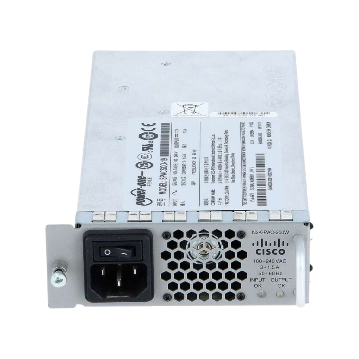 Cisco N2K-PAC-200W