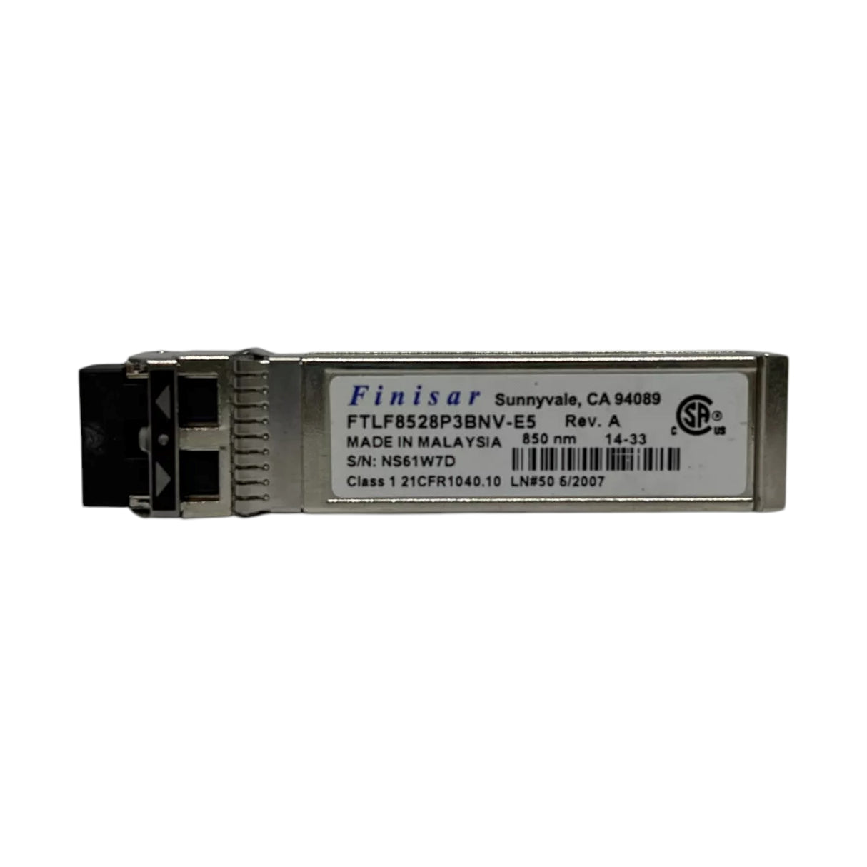 Finisar FTLF8528P3BNV-E5