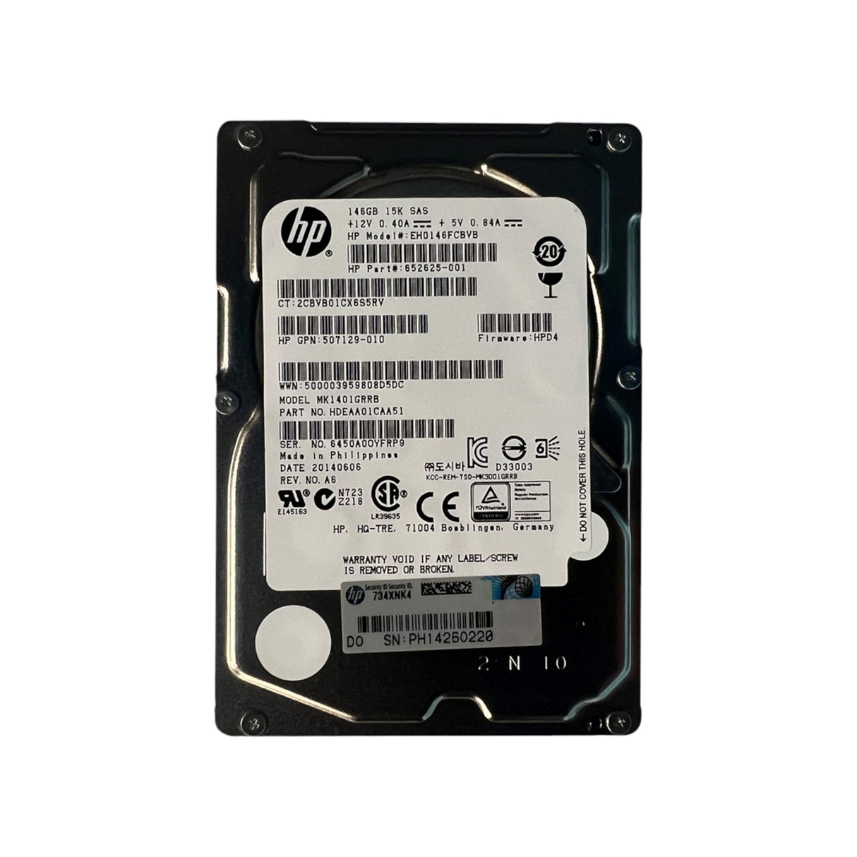 HP 652625-001
