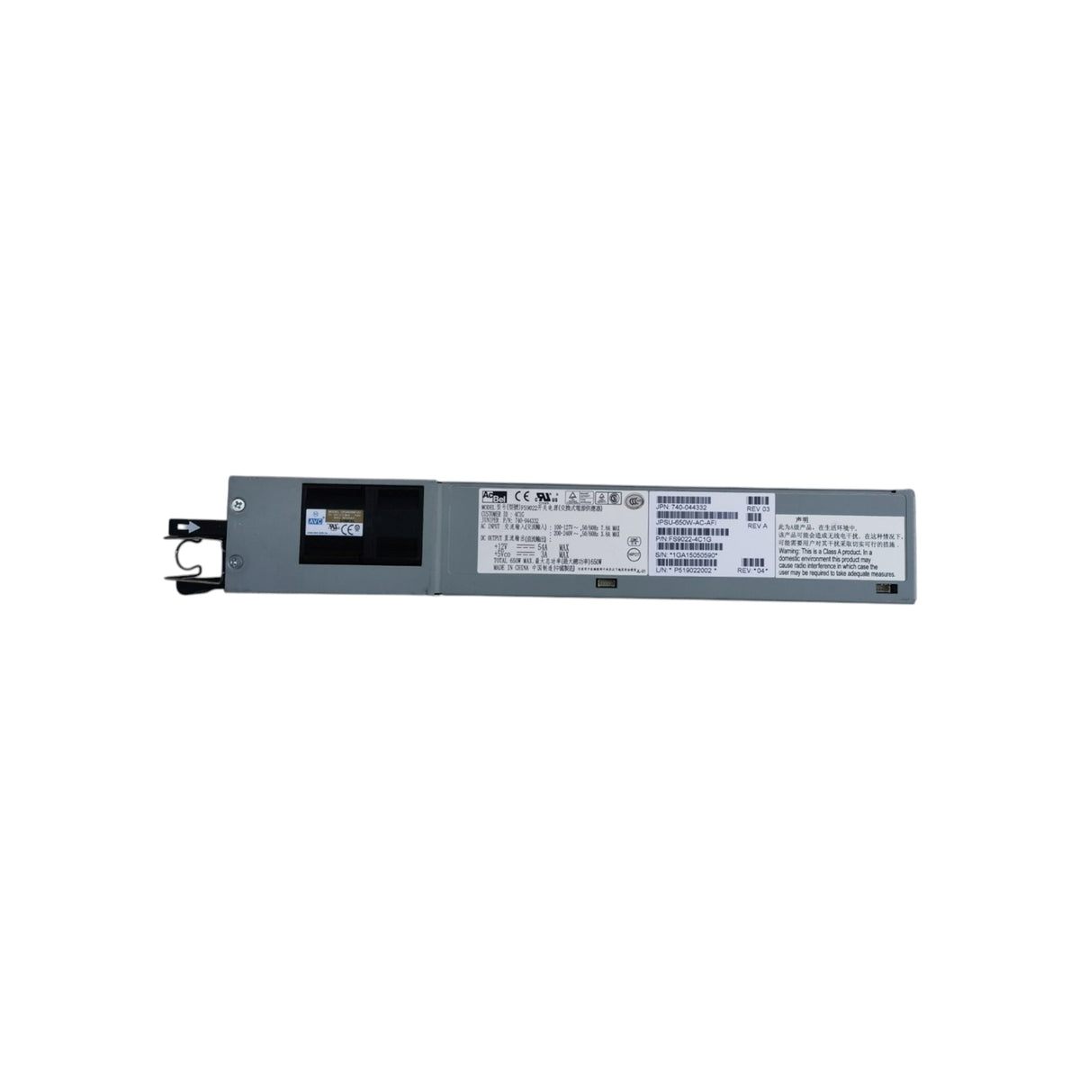 Juniper JPSU-650W-AC-AFI