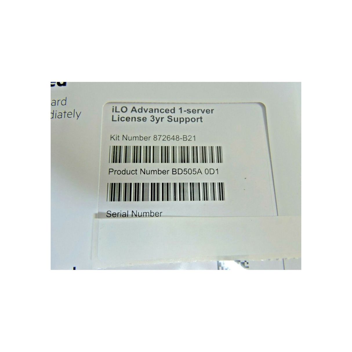 HP BD505A 0D1