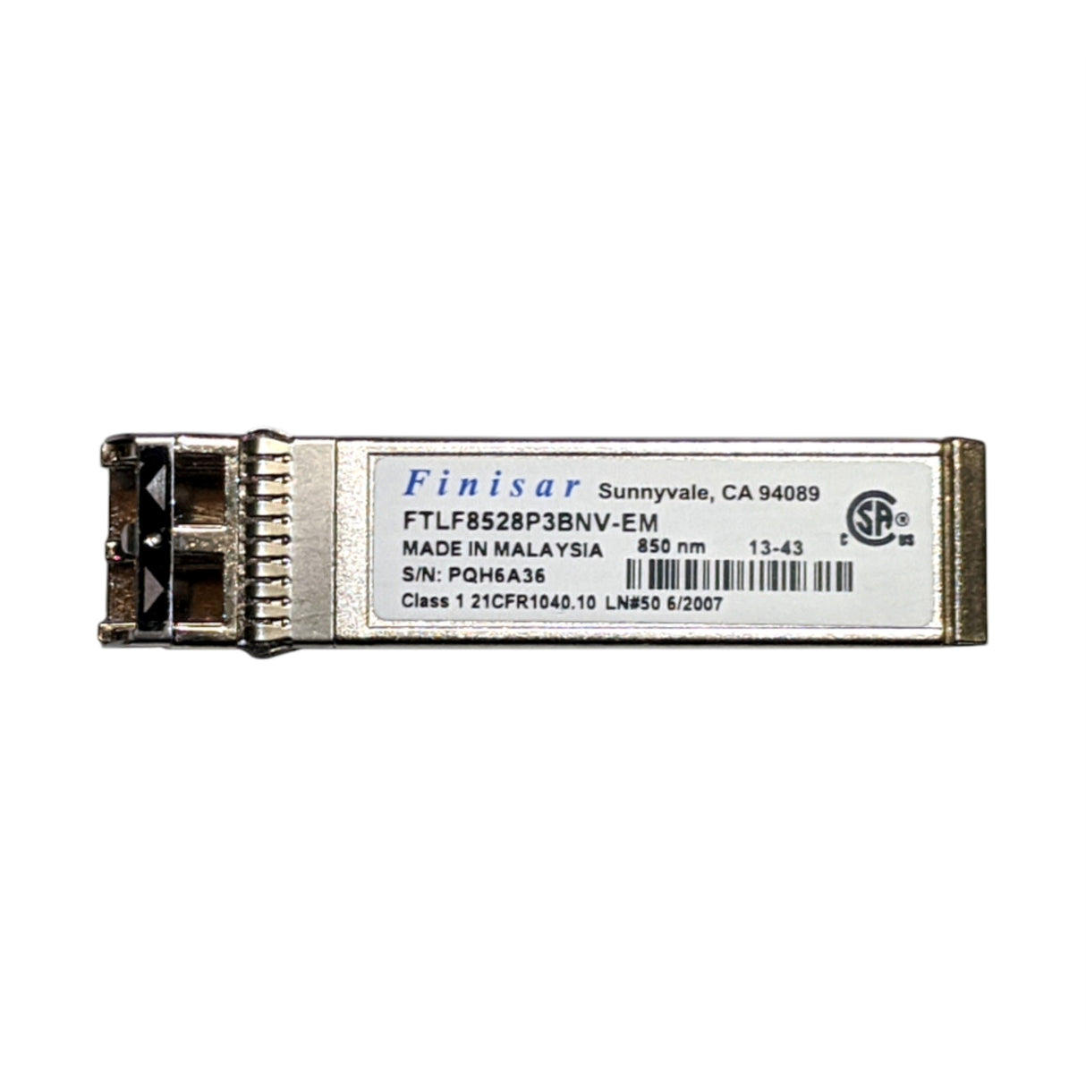 finisar FTLF8528P3BNV-EM